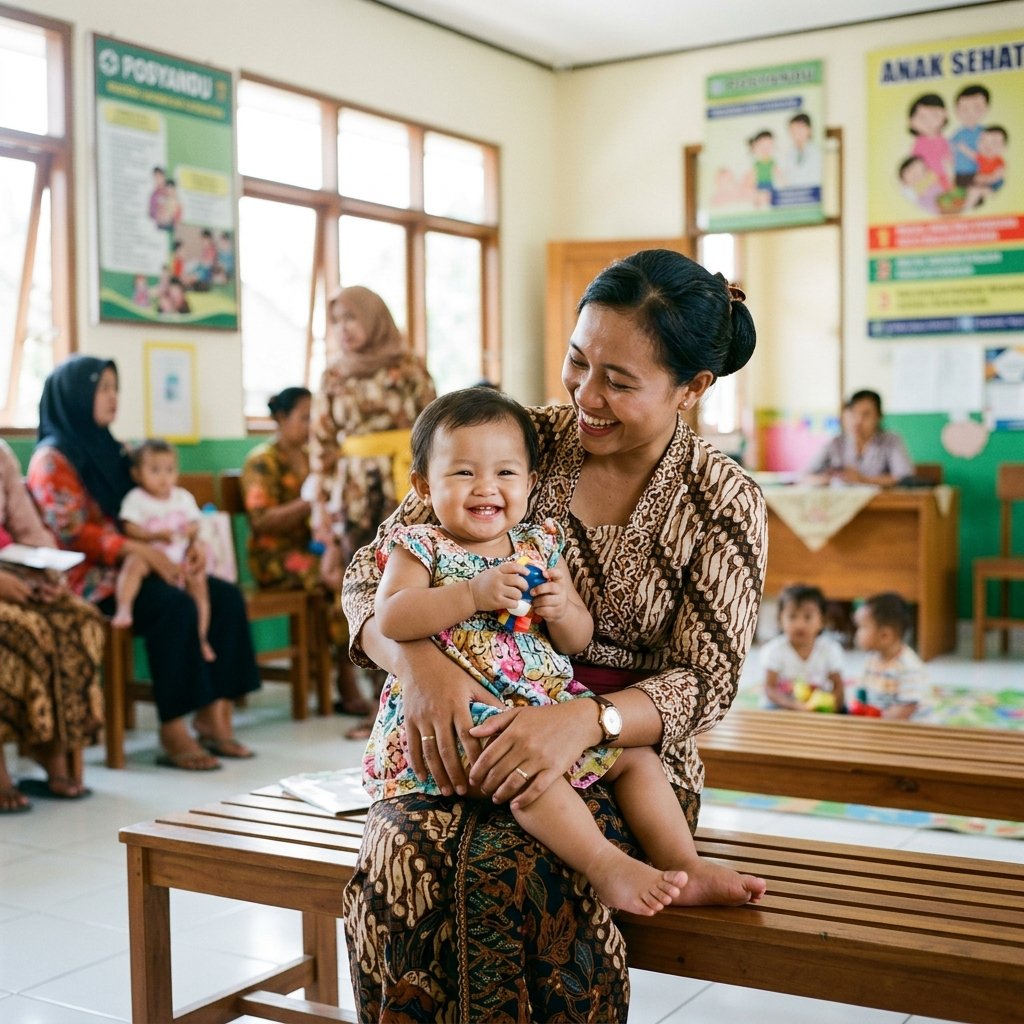 Ibu dan anak balita